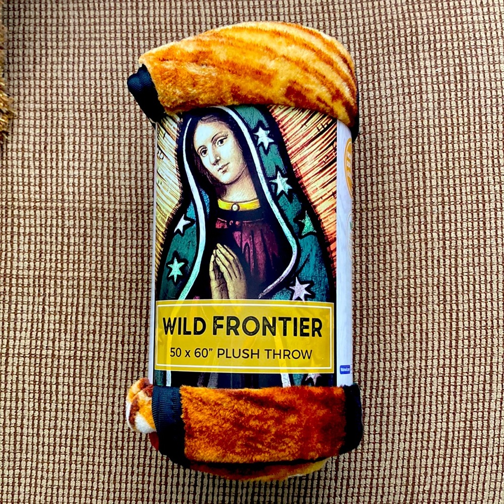 Lady of Guadalupe Throw Blanket